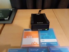 QUANTUM RDX External USB 2.0 Backup Drive with 3x 1TB & 1x 320GB Cartridges