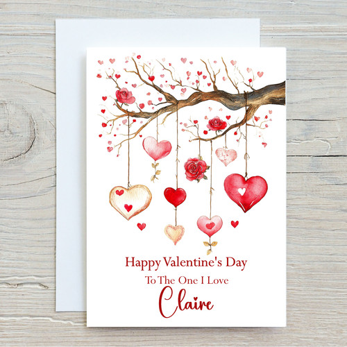 Valentine day card - day,