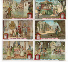 LIEBIG  S. 1041  F. 1042, C/SET  'GODS OF HINDUS  ' V/G COND.  ITALIAN OR GERMAN