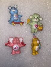 4 X Vintage Kenner Care Bears Cousins - 'Swift Heart' Rabbit Mini Figures