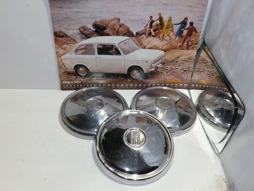 Fiat 850 sedan chrome - , wheel