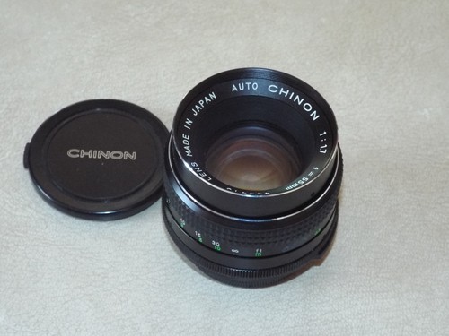 Auto chinon 55mm - auto, f/1.7