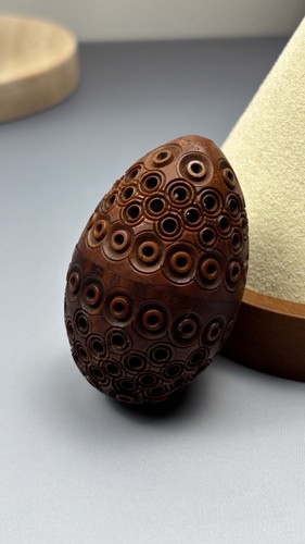 Victorian coquilla nut - nut, carved