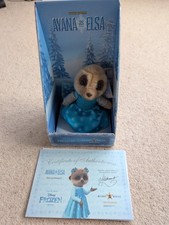 Disney Frozen ltd edition Ayana as Elsa Compare the Meerkat Soft Toy Plush Boxed