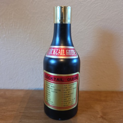 Vintage cocktail guide bottle - vintage,