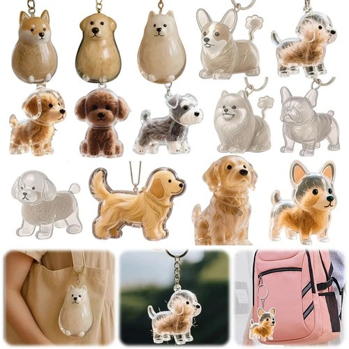 Dog cat hair - memorial, keepsake
