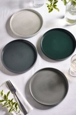 New Next  Set of 4 Hayden Mixed Colours Side Plates