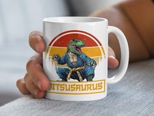 Jitsusaurus Mug, Funny Jiu