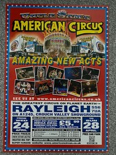 American Circus poster 2016 - Rayleigh