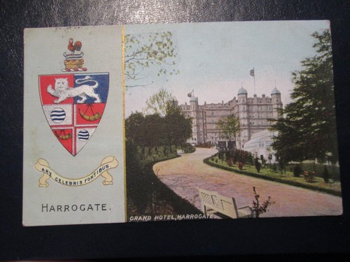 Postcard harrogate grand - -, harrogate,
