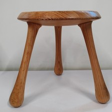 Vintage Ingvar Kamprad For Habitat Wooden Milking Stool