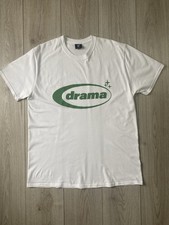 Drama Call White T-shirt Size