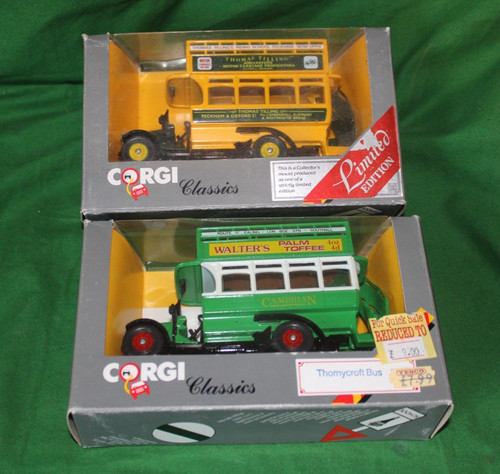 Corgi classics thornycroft bus - corgi,