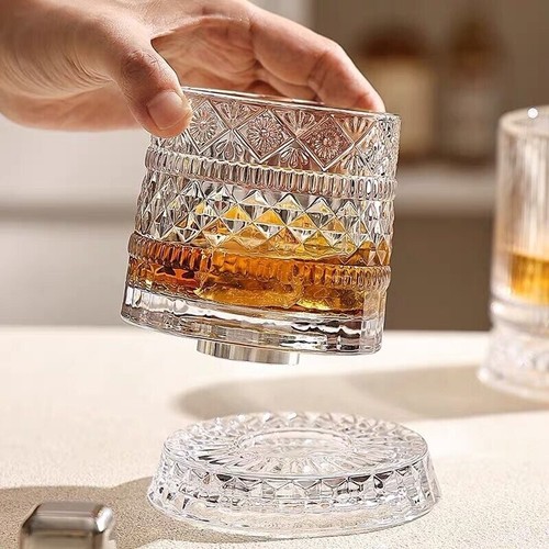 Whiskey glass 360 degree - whiskey,