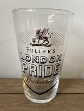 12 x New Premium Fuller's London Pride Ale Pint Glasses Pub, Man cave