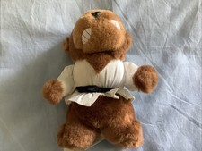 Karate Bear Plush Toy With Sounds Pre-owned Made In China