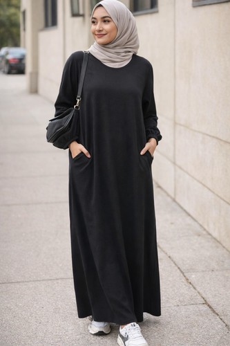 Cey fabric abaya with - cey,
