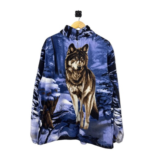 Vtg trail crest - jacket, blue