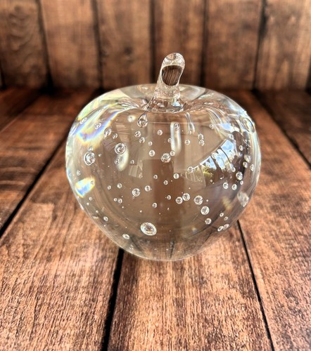 Vintage clear art glass - vintage,