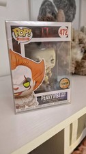 Funko Pop: It (2017): Pennywise with boat (Chase) #472 + Pop protector. MINT Con