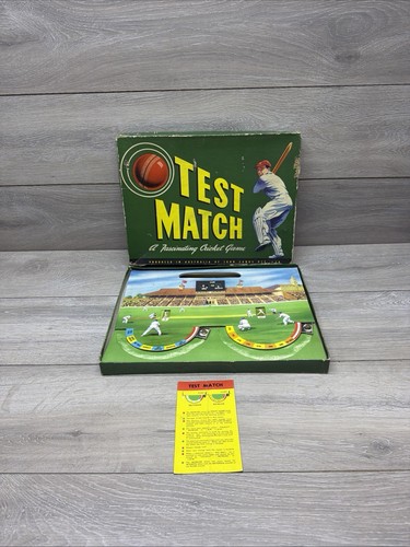 Vintage test match - test, cricket