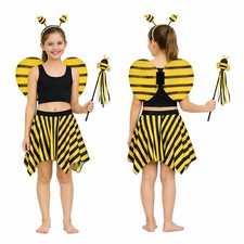 Childs Bumblebee Skirt & Wings