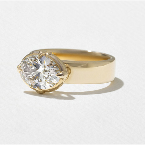 Diamond ring engagement gold - diamond,