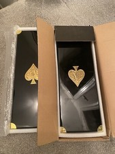 ARMAND DE BRIGNAC ACE OF SPADES CHAMPAGNE PRESENTATION BOX AND BOTTLE 
