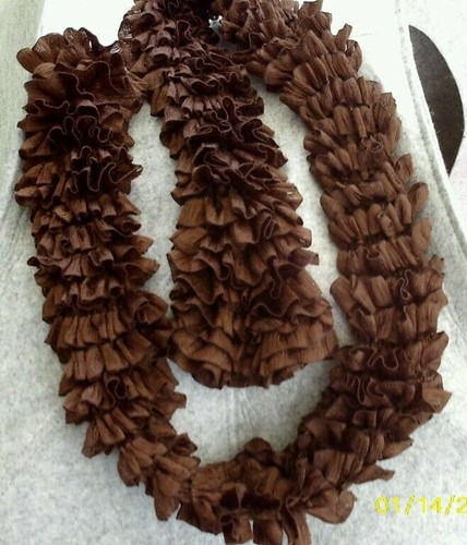 Hand knitted chocolate - chocolate, brown
