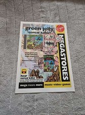 FPOT163 MAGAZINE ADVERT 12X8" GREEN JELLY : CEREAL KILLER