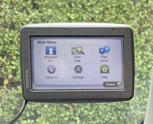 Tomtom via 130 sat nav - tomtom,