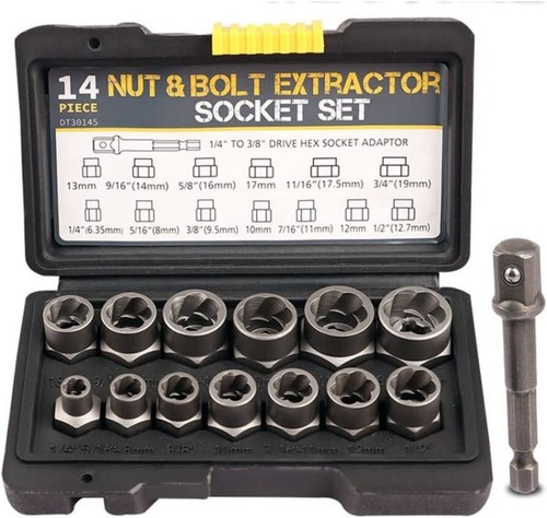 Damaged impact screw removal - damaged,
