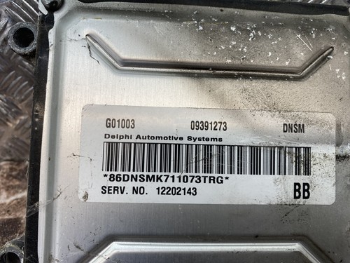 2004 vauxhall astra - vauxhall, ecu
