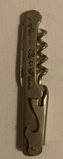 Vintage Mouton Cadet Blanc Corkscrew Bottle opener Bordeaux Rothschild Wine