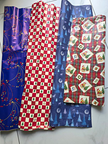 Vintage christmas wrapping - vintage,
