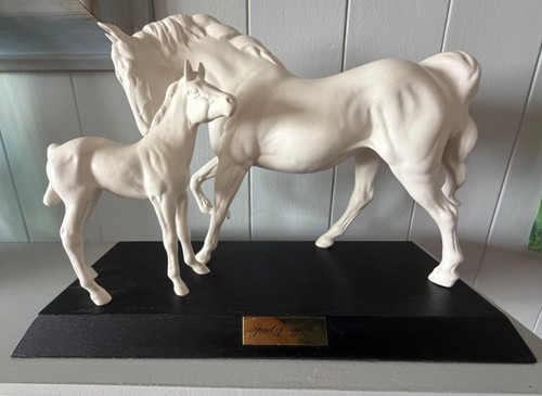 Beswick white matt ceramic - beswick,