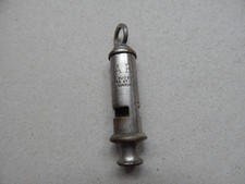 WWII Hudson Whistle Marked ARP