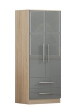 2 Doors + 2 Draws High Glass