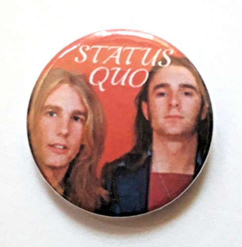 25mm badge the rock star - the,