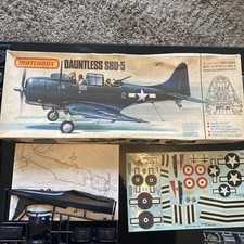 Vintage Matchbox 1/32nd Douglas SBD-5 Dauntless Number PK-503 Plastic Kit Boxed.