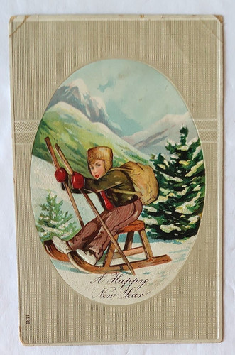 Vtg 1908 happy new - vtg,