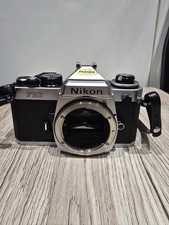 Nikon fe2 silver camera - nikon,