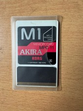 KORG M1 SYNTH AKIRA MPC-1 MEMORY CARD.