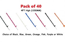 Electric fence poly - poly, posts