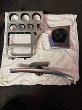 Alfa Romeo 159 Brushed Chrome Dash and Gear lever 4 Piece Trim RHD