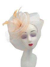 Large Fascinator Wedding Hat