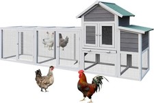 Large Chicken Coop with Run