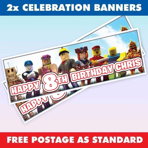 Personalised roblocks banner - roblocks,