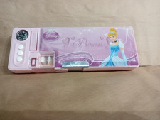 Disney Princess Pop Out Pencil Case Multi Way Back To School Hard Plastic Case 