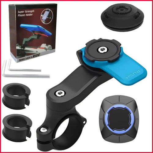 Quad lock motorcycle handlebar - quad,